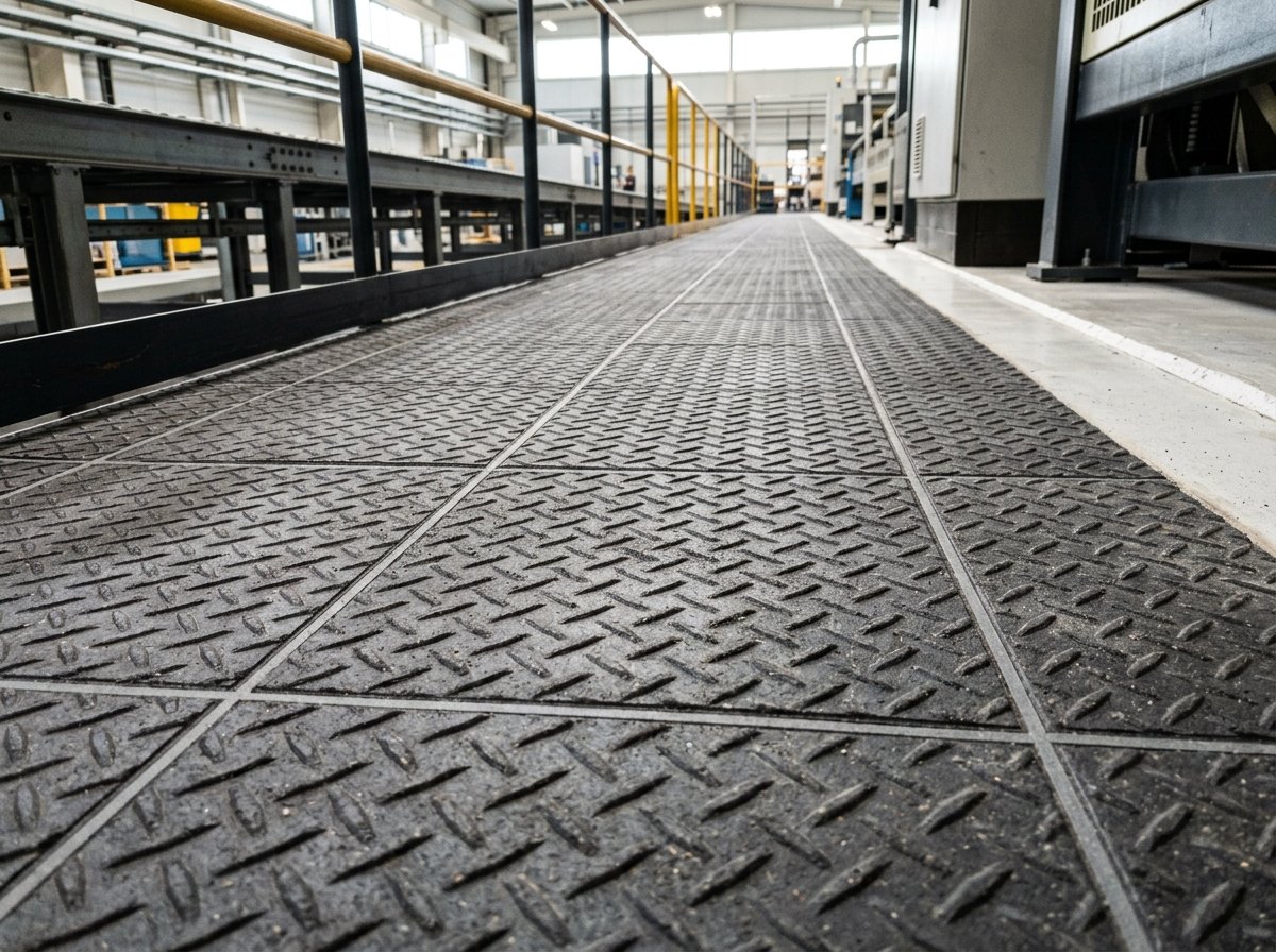 Anti Skid Heavy Duty Composite Floor Tile